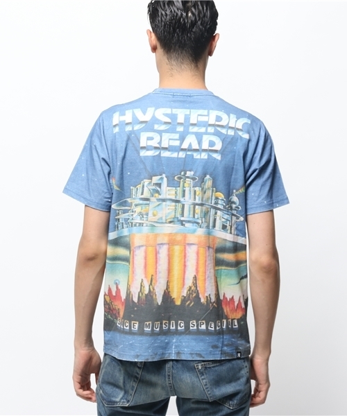 HYSTERIC GLAMOUR(ヒステリックグラマー)の「BEAR CITY pt T-SH(Tシャツ/カットソー・メンズ・マルチ・MEDIUM/SMALL/LARGE)」の10枚目の写真
