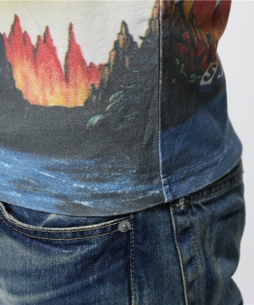 HYSTERIC GLAMOUR(ヒステリックグラマー)の「BEAR CITY pt T-SH(Tシャツ/カットソー・メンズ・マルチ・MEDIUM/SMALL/LARGE)」の4枚目の写真