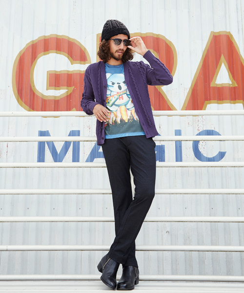 HYSTERIC GLAMOUR(ヒステリックグラマー)の「BEAR CITY pt T-SH(Tシャツ/カットソー・メンズ・マルチ・MEDIUM/SMALL/LARGE)」の3枚目の写真