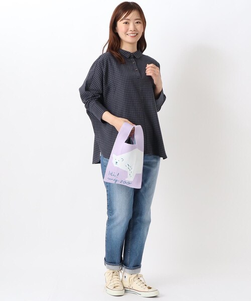 one'sterrace（ワンズテラス）の「◇HI! MY ZOO ニットトート（トート