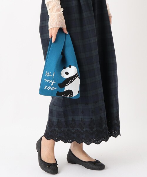 one'sterrace（ワンズテラス）の「◇HI! MY ZOO ニットトート（トート