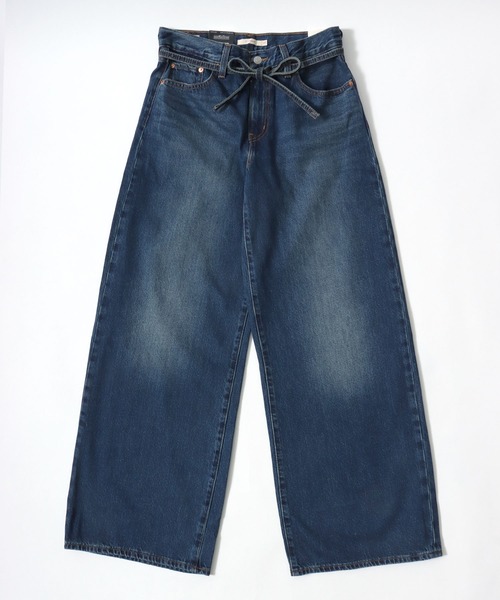Levi's(リーバイス)の「Levi's(リーバイス)XL STRAIGHT/ワイドバギーデニムパンツ レディース/ジーンズ(デニムパンツ・レディース・ライトインディゴブルー/ダークインディゴブルー/ブラック系その他/インディゴブルー/ダークブルー/ブルー系その他・26inch/25inch/28inch/27inch)」の4枚目の写真