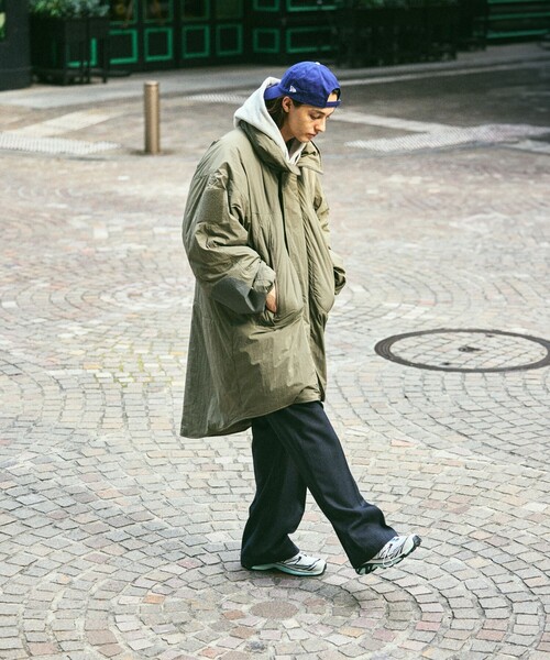 FREAK'S STORE（フリークスストア）の「限定展開 ビッグシルエット モンスターパーカー / 中綿 ミリタリージャケット（ブルゾン・メンズ・オリーブ/ブラック・LARGE/MEDIUM/SMALL）」の13枚目の写真