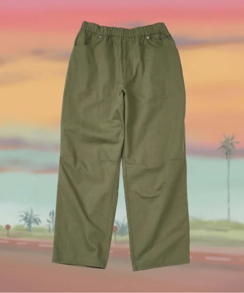 セール】TAKE IT EASY PANTS/ロキシーワイドフィットパンツ