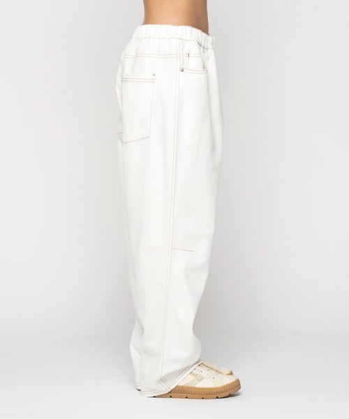 パンツ ..m.. ROXY チノパン TAKE IT EASY PANTS/ロキシーワイドフィット