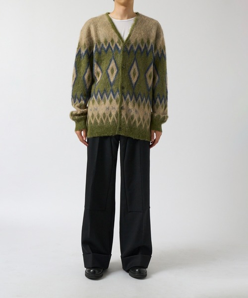 TANAKA / タナカ】THE WORK TROUSERS BLACK（スラックス