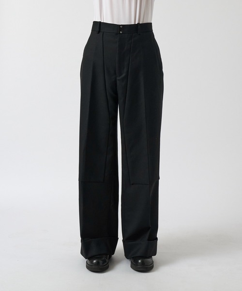 TANAKA THE WORK TROUSERS カジュアルパンツ TANAKA チノパン 「TANAKA / タナカ」THE WORK TROUSERS KHAKI