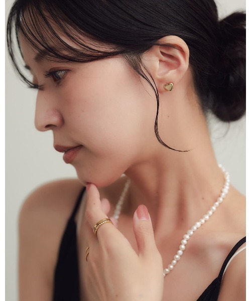 セール】ミニハートチタンピアス（ピアス（両耳用））｜ChooMia