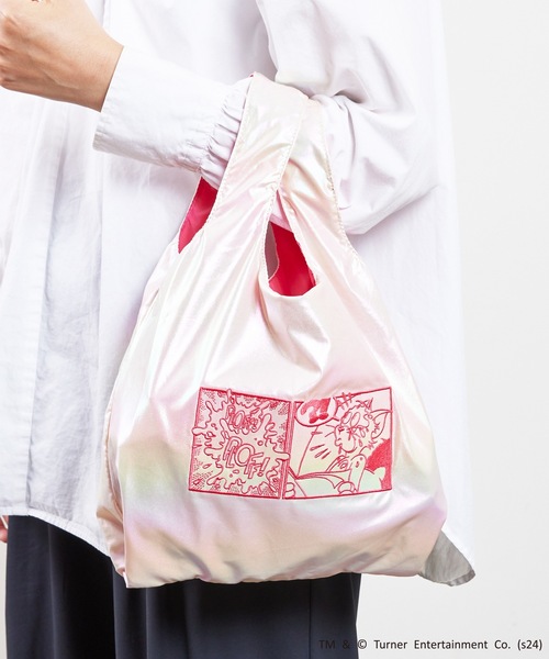 Tom&Jerry(トムアンドジェリー)の「FLAPPER フラッパー:トムとジェリー コミック刺繍トート(トートバッグ・レディース・C/A/B・FREE)」の2枚目の写真