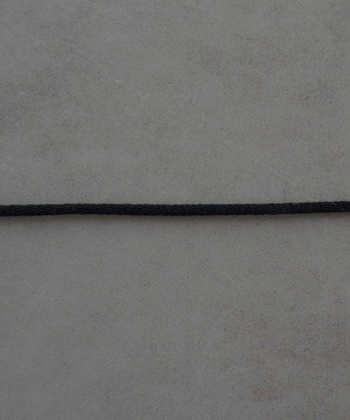 Lynn.（リン）の「long code tie（ネックレス・レディース・ブラック/ダークブラウン・FREE）」の5枚目の写真