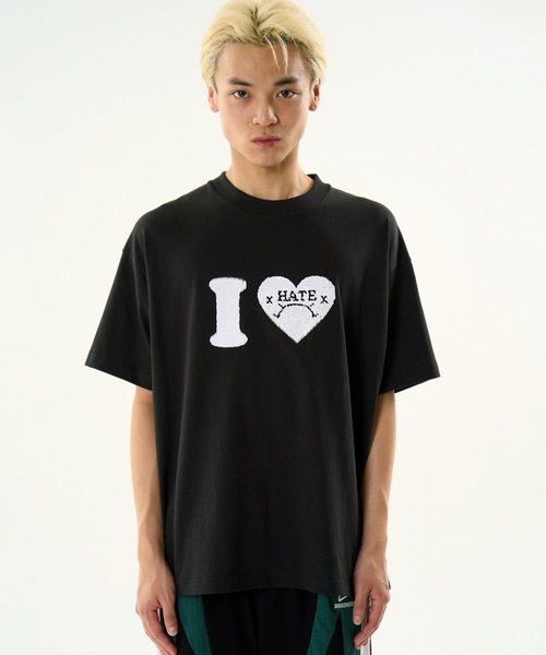 DISCOVERED(ディスカバード)の「I LOVE I HATE TEE(Tシャツ/カットソー・メンズ・ホワイト/ブラック・1/3)」の18枚目の写真