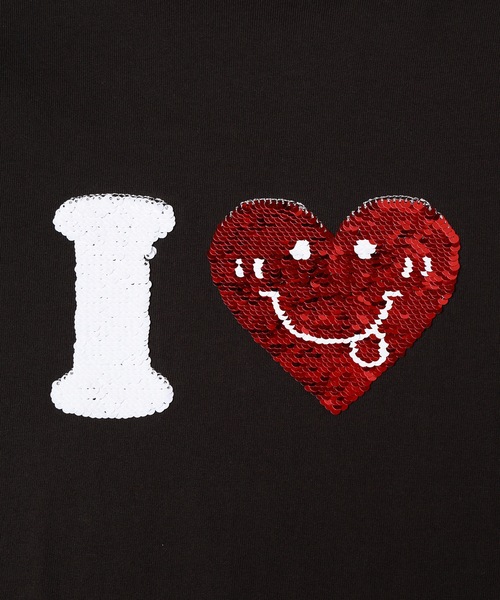 DISCOVERED(ディスカバード)の「I LOVE I HATE TEE(Tシャツ/カットソー・メンズ・ホワイト/ブラック・1/3)」の10枚目の写真