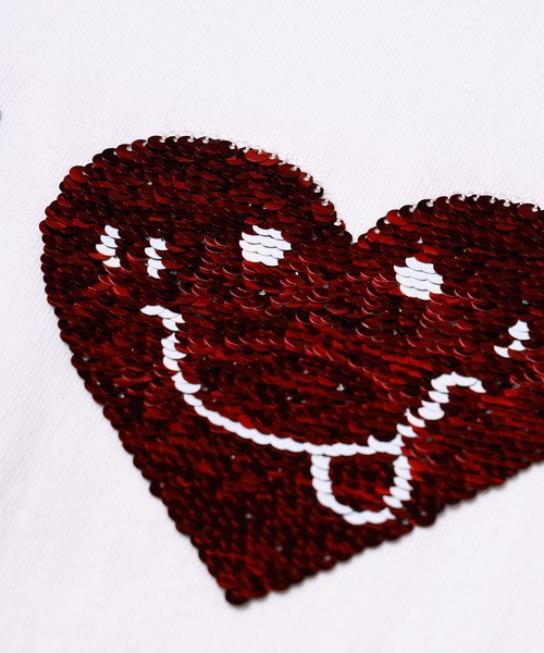 DISCOVERED(ディスカバード)の「I LOVE I HATE TEE(Tシャツ/カットソー・メンズ・ホワイト/ブラック・1/3)」の6枚目の写真