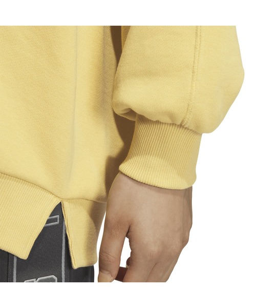 adidas(アディダス)の「アディダス adidas W WORD クルースウェット(スウェット・レディース・ライトグリーン/ホワイト/マスタード・S/M/L/XL)」の11枚目の写真