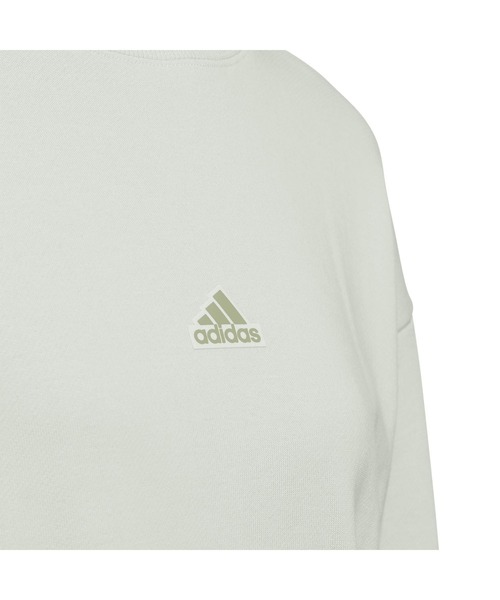 adidas(アディダス)の「アディダス adidas W WORD クルースウェット(スウェット・レディース・ライトグリーン/ホワイト/マスタード・S/M/L/XL)」の15枚目の写真