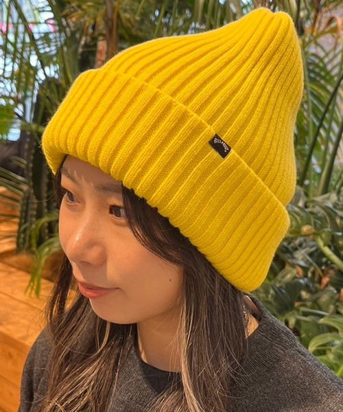 BILLABONG(ビラボン)の「【ムラサキスポーツ限定】BILLABONG/ビラボン ビーニー リブ ダブル ニットキャップ BE014-913(ニットキャップ/ビーニー・メンズ・ブラック/ホワイト/ネイビー/イエロー・FREE)」の4枚目の写真
