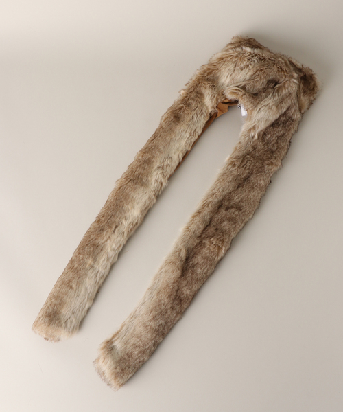 ANNA SUI NYC / アナスイエヌワイシー アニマルフードマフラー