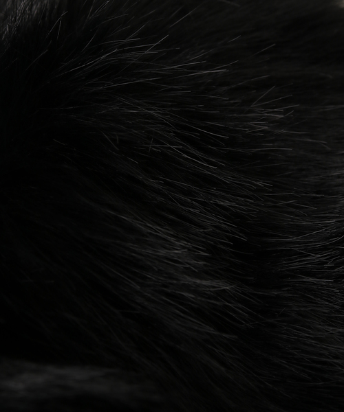 ANNA SUI NYC（アナ スイ エヌ ワイ シー）の「ANNA SUI NYC / アナスイエヌワイシー アニマルフードマフラー（マフラー・レディース・ブラック/ホワイト/ブラウン・FREE）」の13枚目の写真