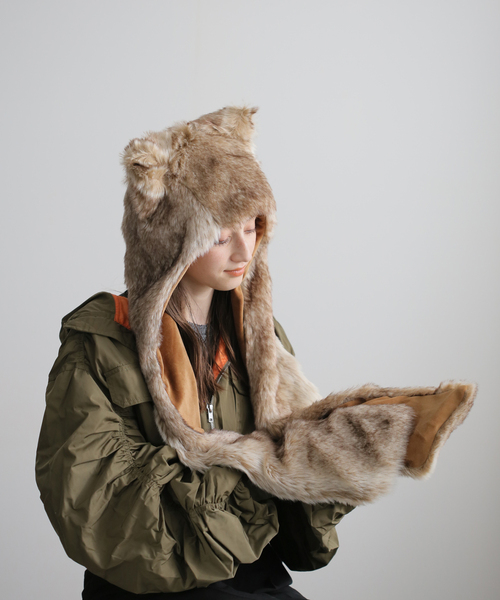 ANNA SUI NYC / アナスイエヌワイシー アニマルフードマフラー