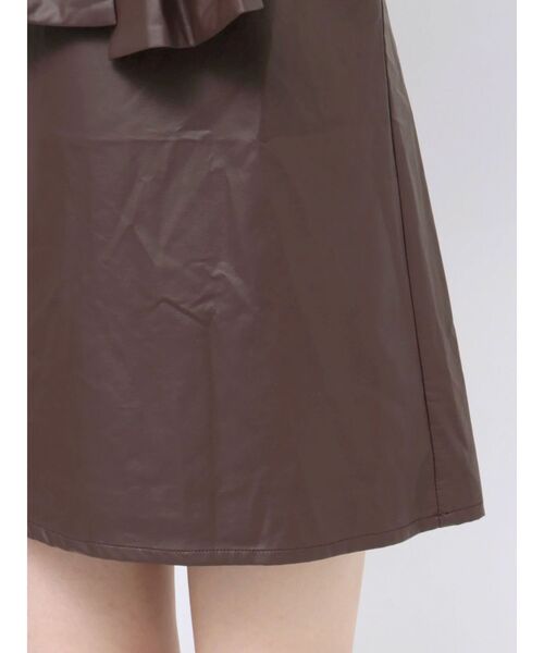 jouetie（ジュエティ）の「BIGリボンジャンスカ（ジャンパースカート・レディース・ブラック/ブラウン・MEDIUM）」の12枚目の写真