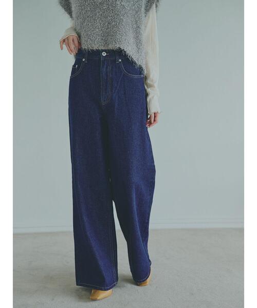 so4u（ソーフォーユー）の「ストレートデニムパンツ（その他パンツ・レディース・ネイビー/ブルー・S/M）」の15枚目の写真