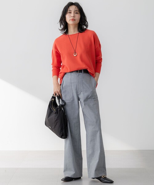 23区（ニジュウサンク）の「【滝沢眞規子さん着用】ホールレス ベルト（ベルト・レディース・ブラック系/ダークブラウン系・32/38/44）」の18枚目の写真