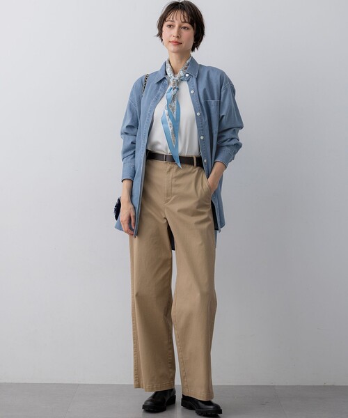 23区（ニジュウサンク）の「【滝沢眞規子さん着用】ホールレス ベルト（ベルト・レディース・ブラック系/ダークブラウン系・32/38/44）」の5枚目の写真