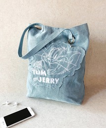 TOM and JERRY×Flapperデニムトート