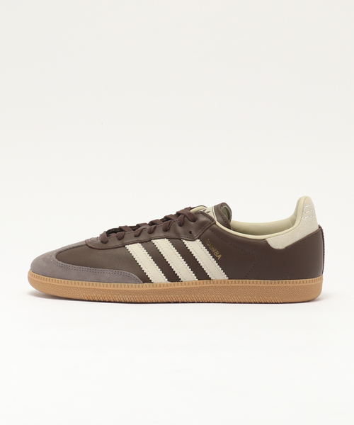 adidas(アディダス)の「WEB限定【adidas Originals/ アディダス オリジナルス】SAMBA OG / サンバ OG|ID1481(スニーカー・メンズ・ブラウン・28cm/27.5cm/27cm/26.5cm/26cm)」の1枚目の写真