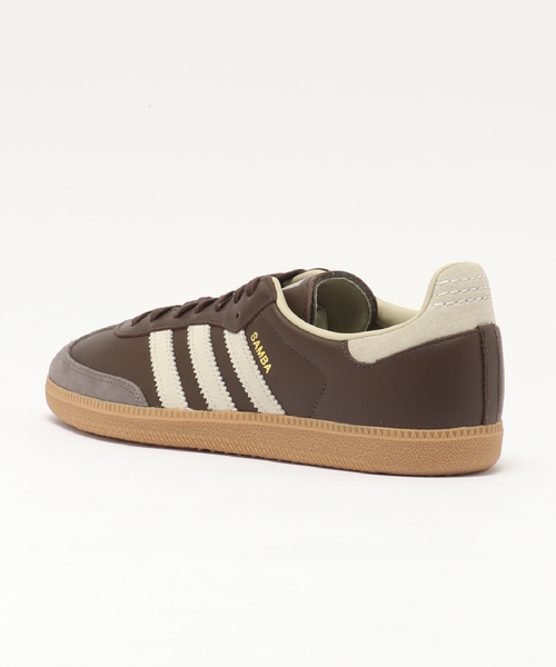 adidas(アディダス)の「WEB限定【adidas Originals/ アディダス オリジナルス】SAMBA OG / サンバ OG|ID1481(スニーカー・メンズ・ブラウン・28cm/27.5cm/27cm/26.5cm/26cm)」の3枚目の写真