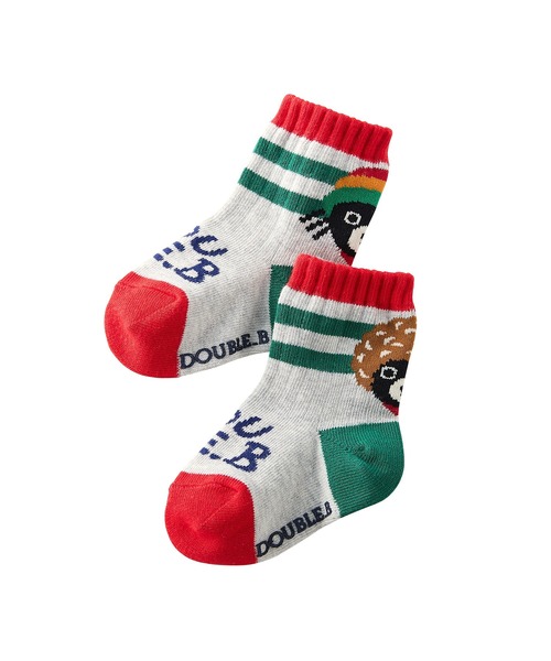 DOUBLE_B（ダブルビー）の「バックキャラソックス（ソックス/靴下・キッズ・ベージュ/ホワイト/グレー・13-15cm/11-13cm/15-17cm/17-19cm/19-21cm）」の14枚目の写真