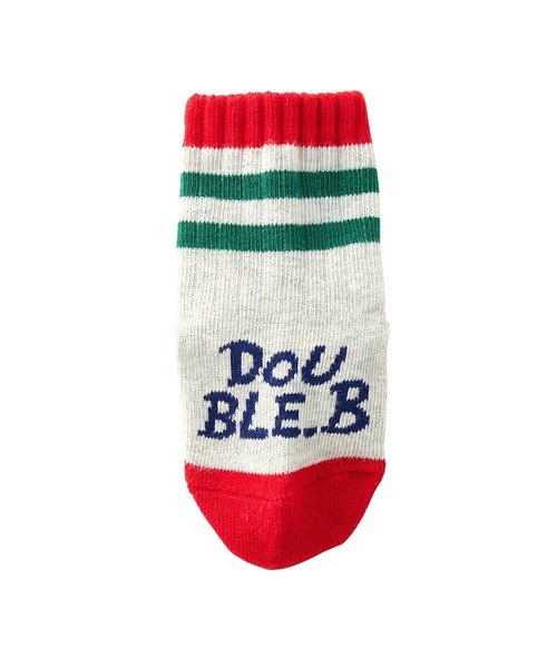 DOUBLE_B（ダブルビー）の「バックキャラソックス（ソックス/靴下・キッズ・ベージュ/ホワイト/グレー・13-15cm/11-13cm/15-17cm/17-19cm/19-21cm）」の18枚目の写真