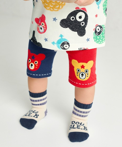 DOUBLE_B（ダブルビー）の「バックキャラソックス（ソックス/靴下・キッズ・ベージュ/ホワイト/グレー・13-15cm/11-13cm/15-17cm/17-19cm/19-21cm）」の7枚目の写真