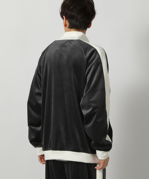 LAKOLE（ラコレ）の「ベロアトラックジャケット / 147353（その他アウター・メンズ・ブラック/ブルー/ホワイト・LARGE/MEDIUM）」の9枚目の写真