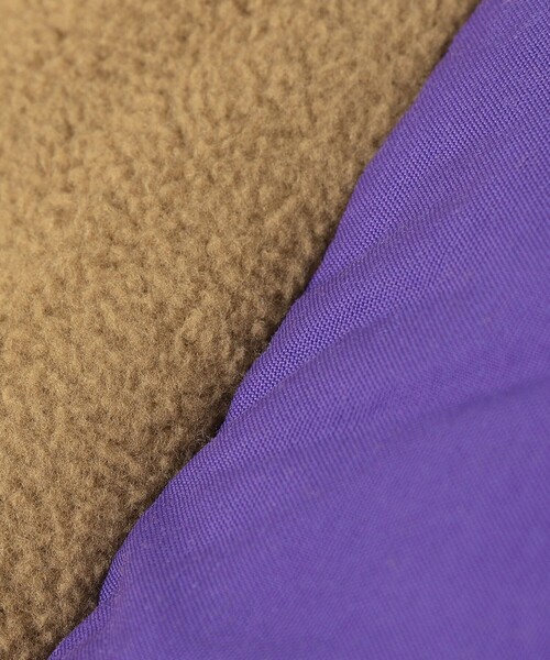 THE NORTH FACE（ザノースフェイス）の「THE NORTH FACE: キャンベル フリース マフラー<KIDS>（ストール/ショール・キッズ・ブラウン/ブラック・ONE SIZE）」の5枚目の写真