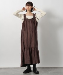 LAKOLE | スエードライククリンクルワンピース / 234621(ワンピース)
