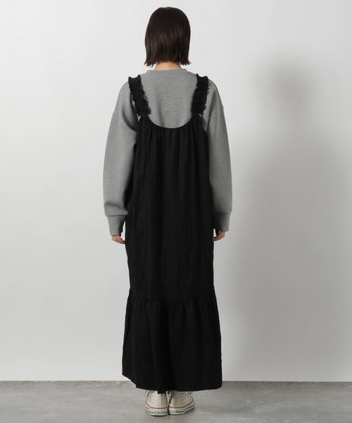 LAKOLE（ラコレ）の「スエードライククリンクルワンピース / 234621（ワンピース・レディース・ベージュ/ブラウン/ブラック・SMALL/MEDIUM）」の16枚目の写真