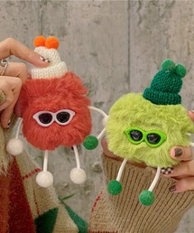 CERCA（チェルカ）の「LUON / ふわふわ モンスター  ぬいぐるみ  エアポッズ/エアポッズプロ ケース カバー AirPods 第1世代/第2世代/第3世代/pro/pro2（スマホグッズ）」