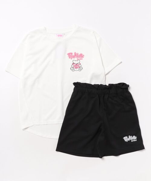 pink latte セットアップスーツ 165 美品 PINK-latte（ピンクラテ）の「PINK-latte SPORTS/ピンクラテ