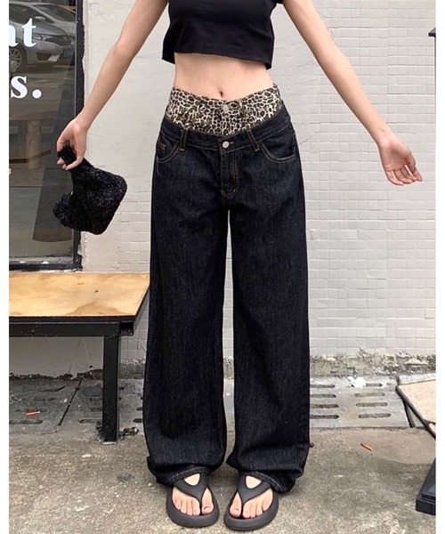 レオパード柄　パンツ Damson Madder パンツ レオパード柄パンツ レディース : ZOZOTOWN Yahoo!店