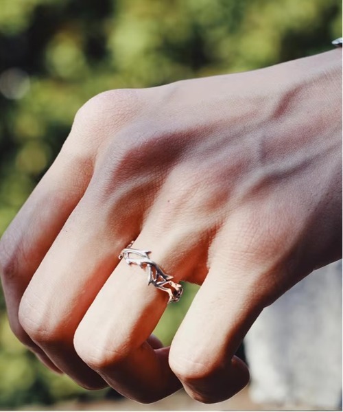 Y2K シルバーリング(BDS)（リング）｜almo（アルモ）のファッション