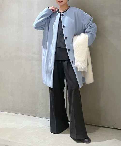 セール】ウールライクハーフコート（その他アウター）｜LE CERCLE par