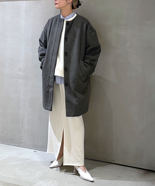 セール】ウールライクハーフコート（その他アウター）｜LE CERCLE par