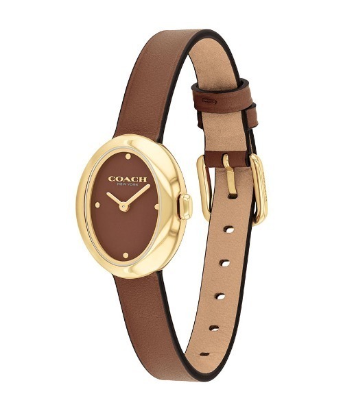 COACH(コーチ)の「【COACH】 コーチ SAMMY レディース ウォッチ(アナログ腕時計・レディース・アイボリー/ブラウン/グリーン・FREE)」の11枚目の写真