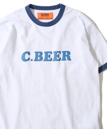 【UNIVERSAL OVERALL】RINGER TEE / リンガークルーネックTシャツ