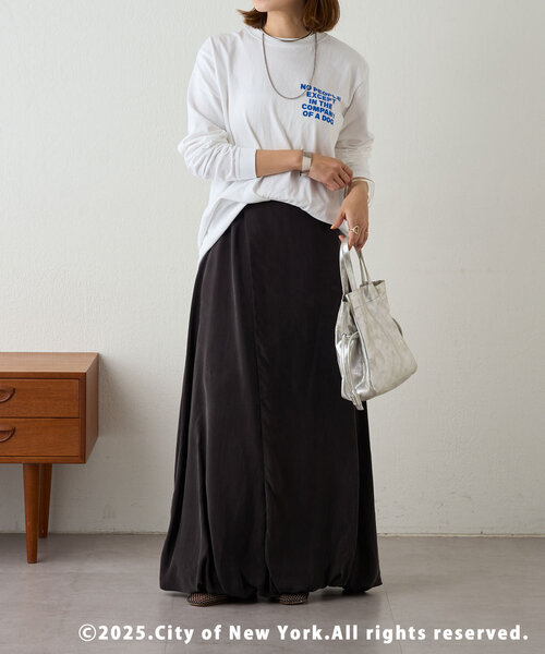 SHENERY（シーナリー）の「【GOOD ROCK SPEED】NYC ロンTee（Tシャツ/カットソー・レディース・ホワイト・FREE）」の4枚目の写真
