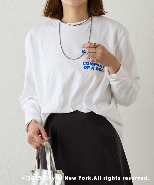 SHENERY（シーナリー）の「【GOOD ROCK SPEED】NYC ロンTee（Tシャツ/カットソー・レディース・ホワイト・FREE）」の10枚目の写真