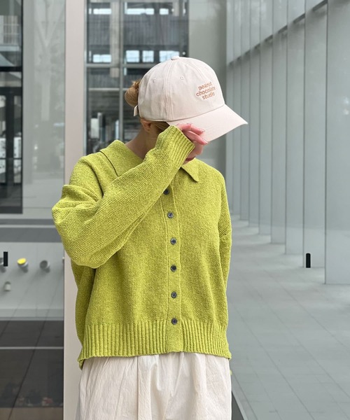 SMELLY（スメリー）の「カラーロゴキャップ（キャップ・レディース・アイボリー/ブラック/ベージュ/ネイビー・-）」の11枚目の写真