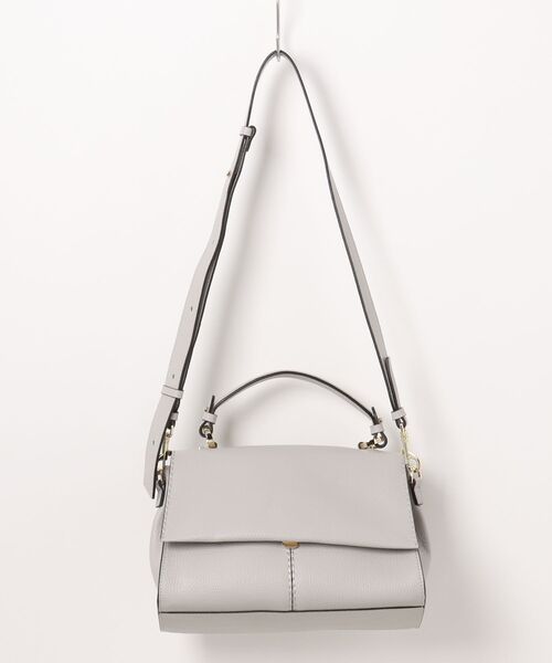 LORISTELLA(ロリステッラ)の「【LORISTELLA】シュリンクレザーフラップハンドバッグ(Q56409)(ハンドバッグ・レディース・グレイッシュベージュ/ブラウン/ライトグレー・ALL)」の20枚目の写真