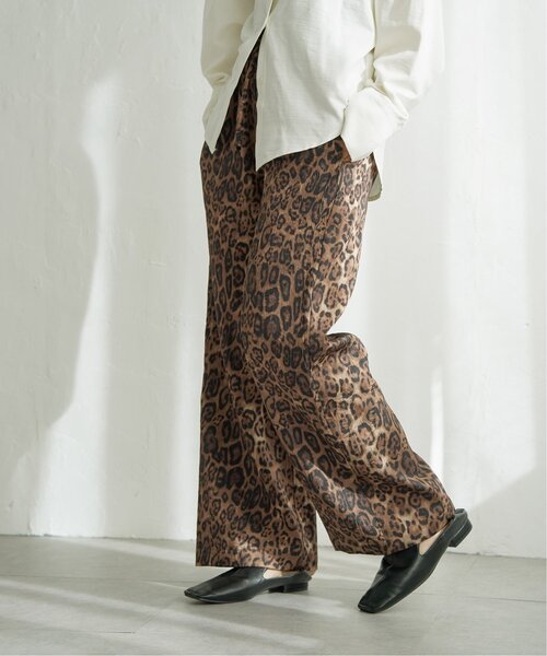 ヒョウ柄ルーズパンツ（その他パンツ）｜notch.（ノッチ）